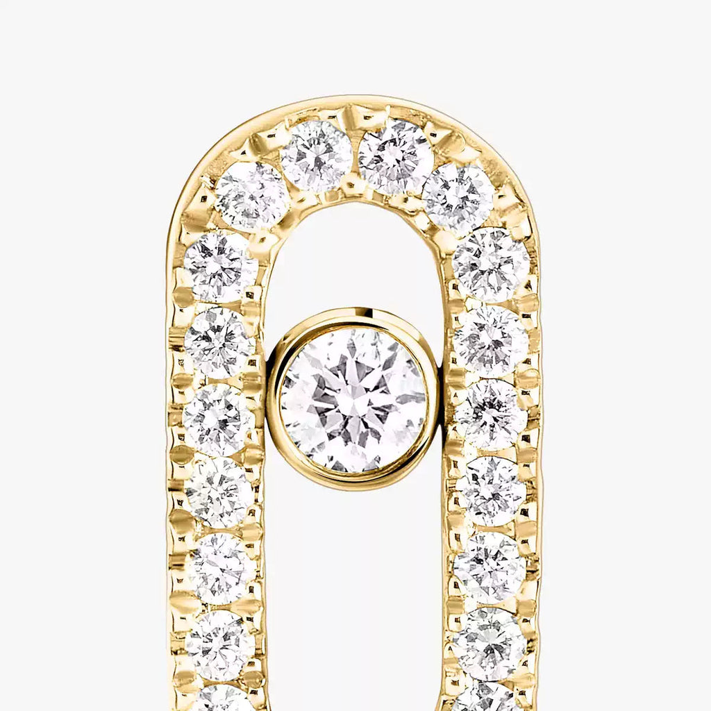 [Twinkle ]Move Uno Diamond Earrings