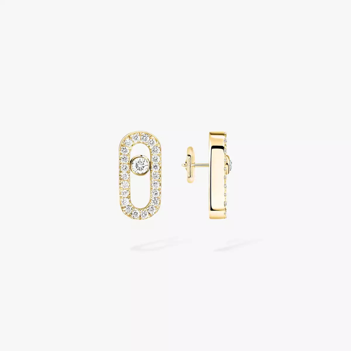 [Twinkle ]Move Uno Diamond Earrings