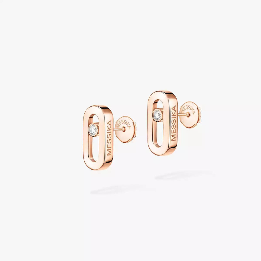 [Twinkle ]Move Uno Diamond Stud Earrings
