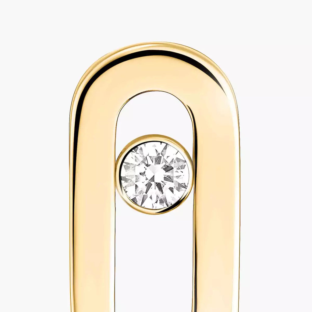 [Twinkle ]Move Uno Diamond Stud Earrings