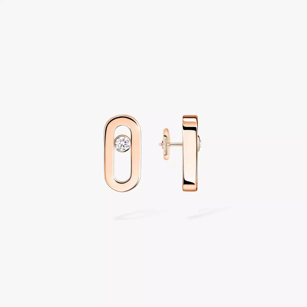 [Twinkle ]Move Uno Diamond Stud Earrings