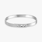 [Twinkle ]Move Noa Rose Gold Pavé Diamond Bangle Bracelet