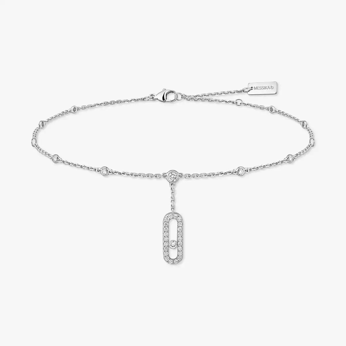 [Twinkle ] Move Uno pavé ankle bracelet