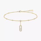 [Twinkle ] Move Uno pavé ankle bracelet