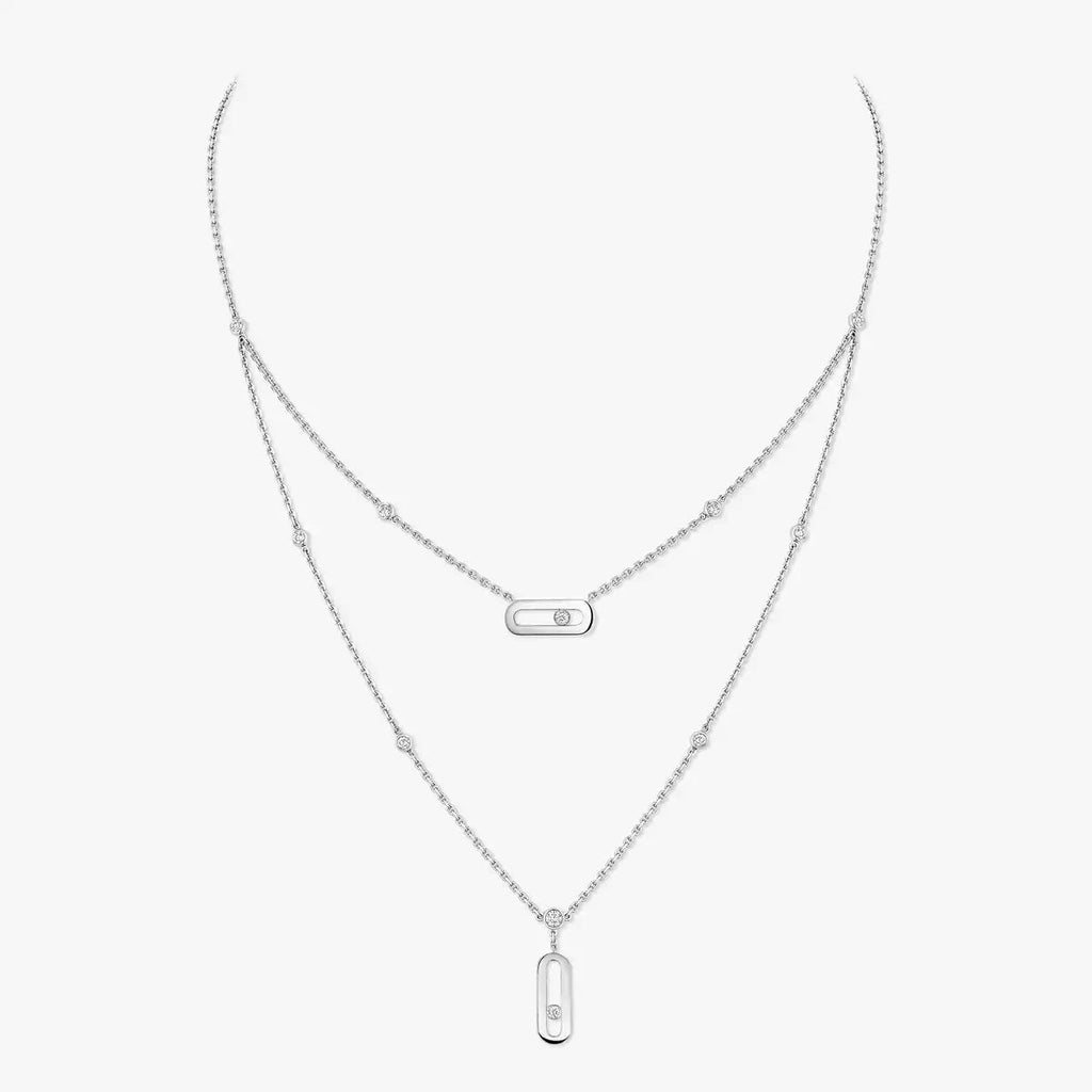 [Twinkle ] Move Uno Diamond Necklace