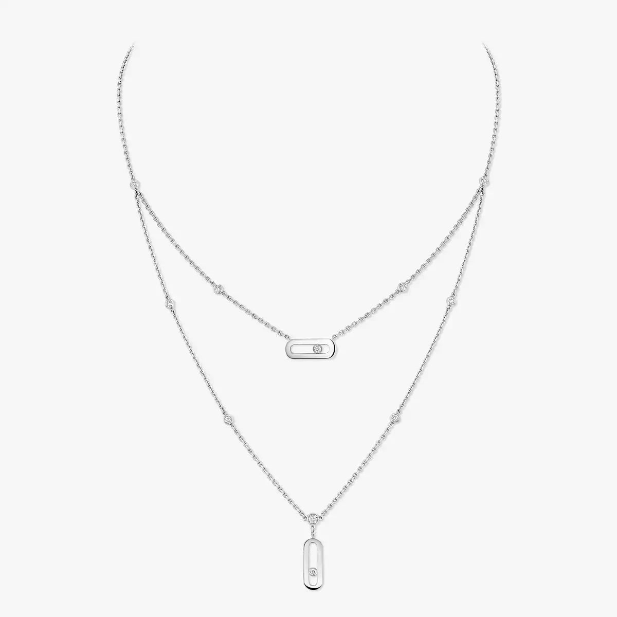[Twinkle ] Move Uno Diamond Necklace