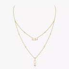 [Twinkle ] Move Uno Diamond Necklace
