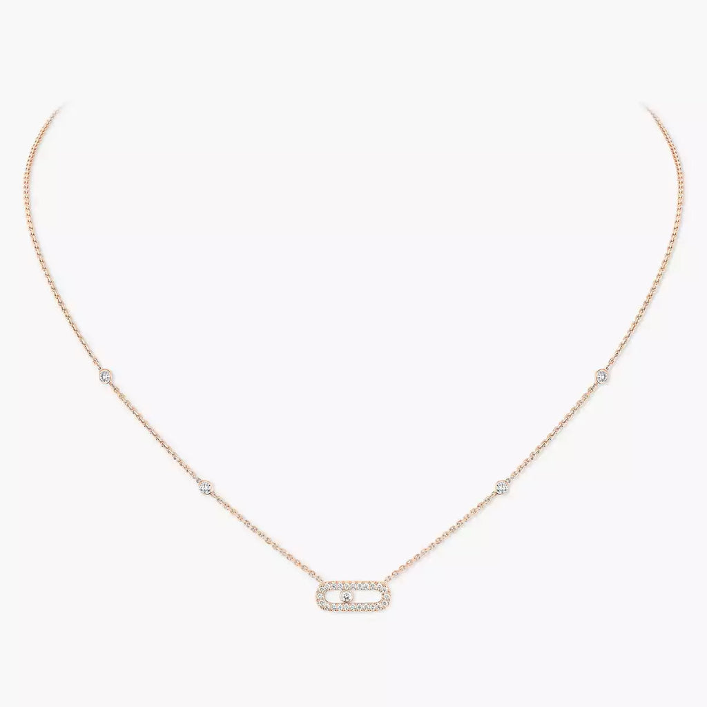 [Twinkle ]Diamond Necklace Move Uno