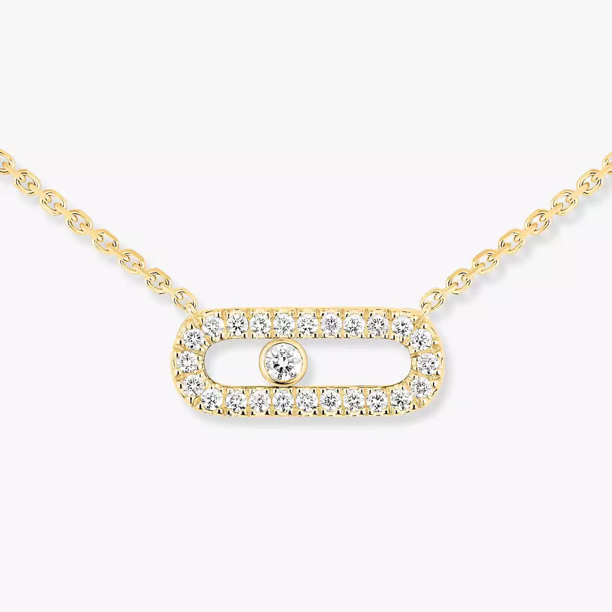 [Twinkle ]Diamond Necklace Move Uno