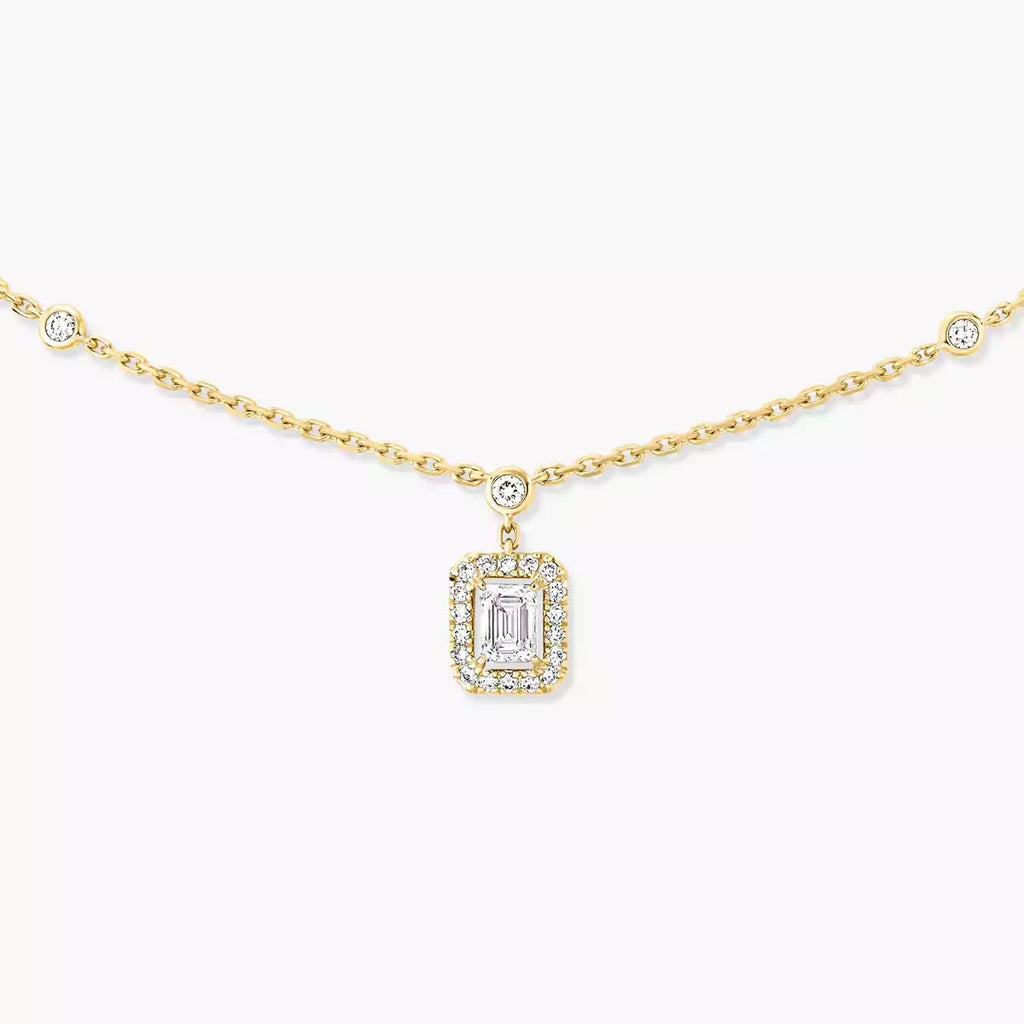[Twinkle ]My Twin Diamond Necklace in Silver