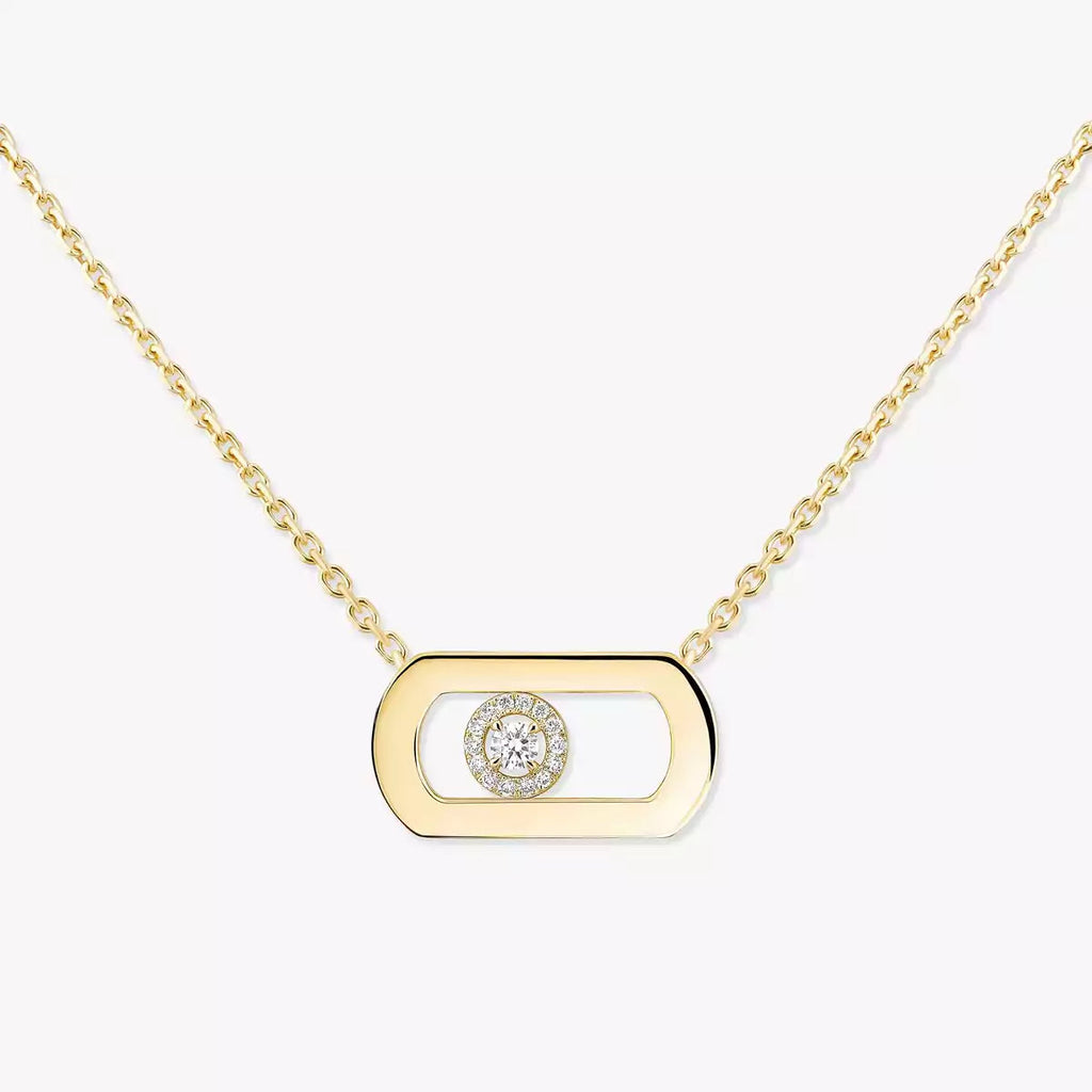 [Twinkle ]So Move Diamond Necklace in Gold