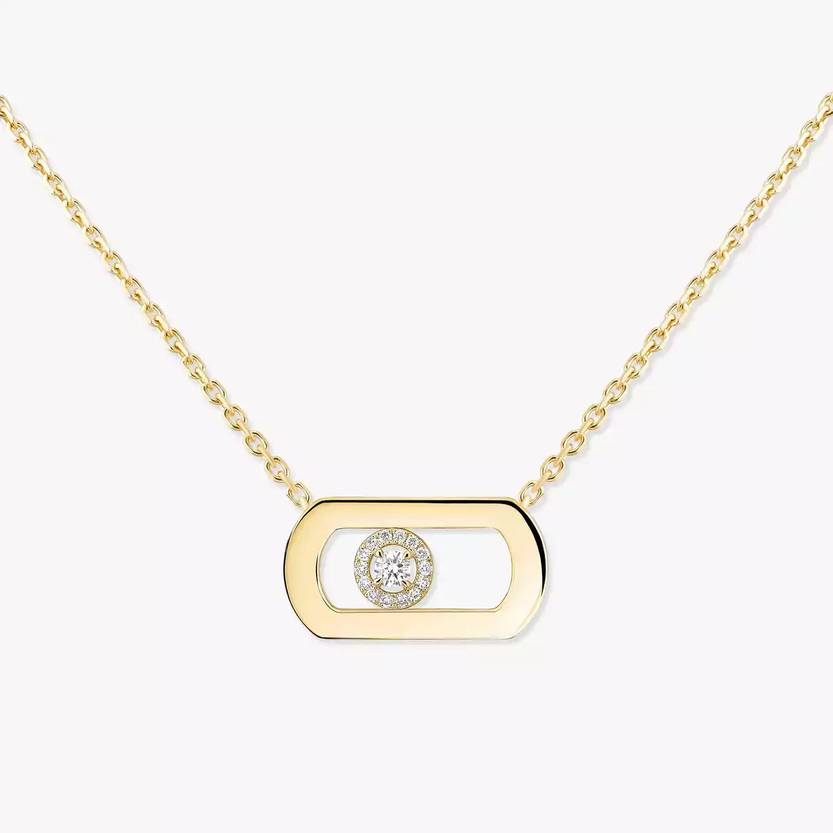 [Twinkle ]So Move Diamond Necklace in Gold