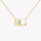 [Twinkle ]So Move Diamond Necklace in Gold