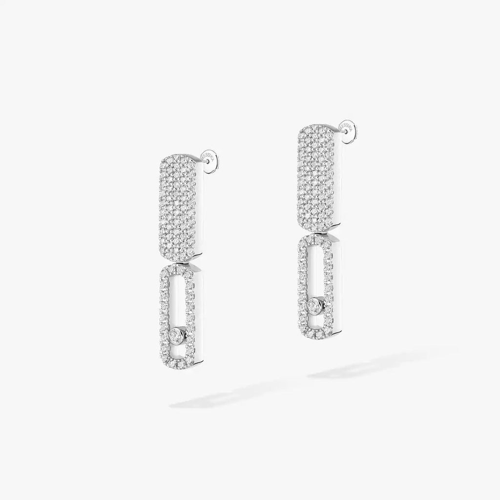 [Twinkle ]Imperial Move SM Diamond Earrings