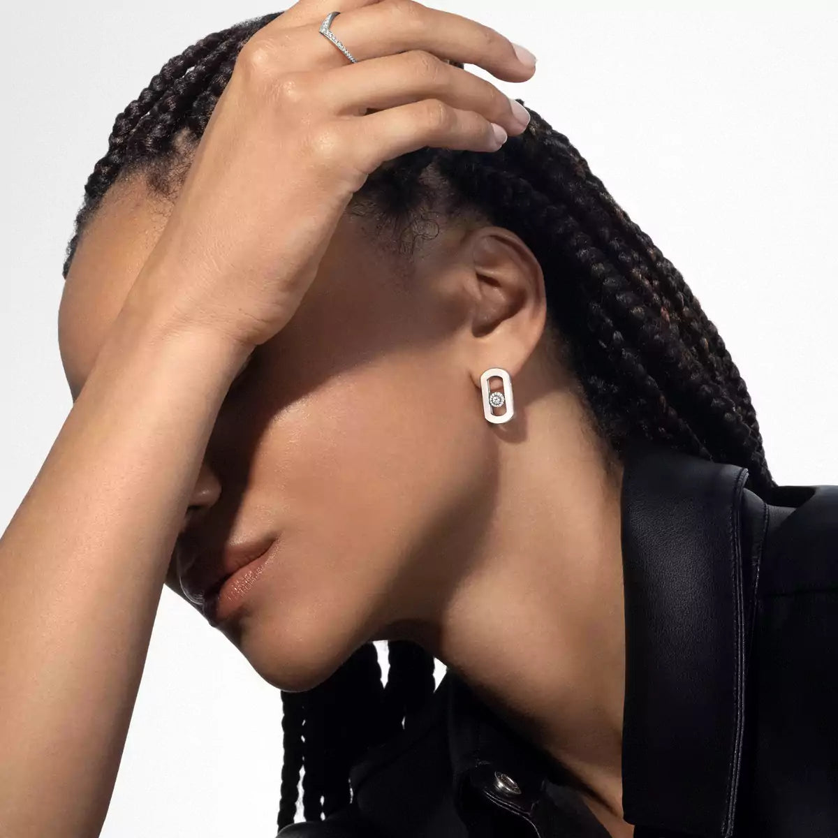 [Twinkle ]So Move Diamond Earrings in Yellow Gold