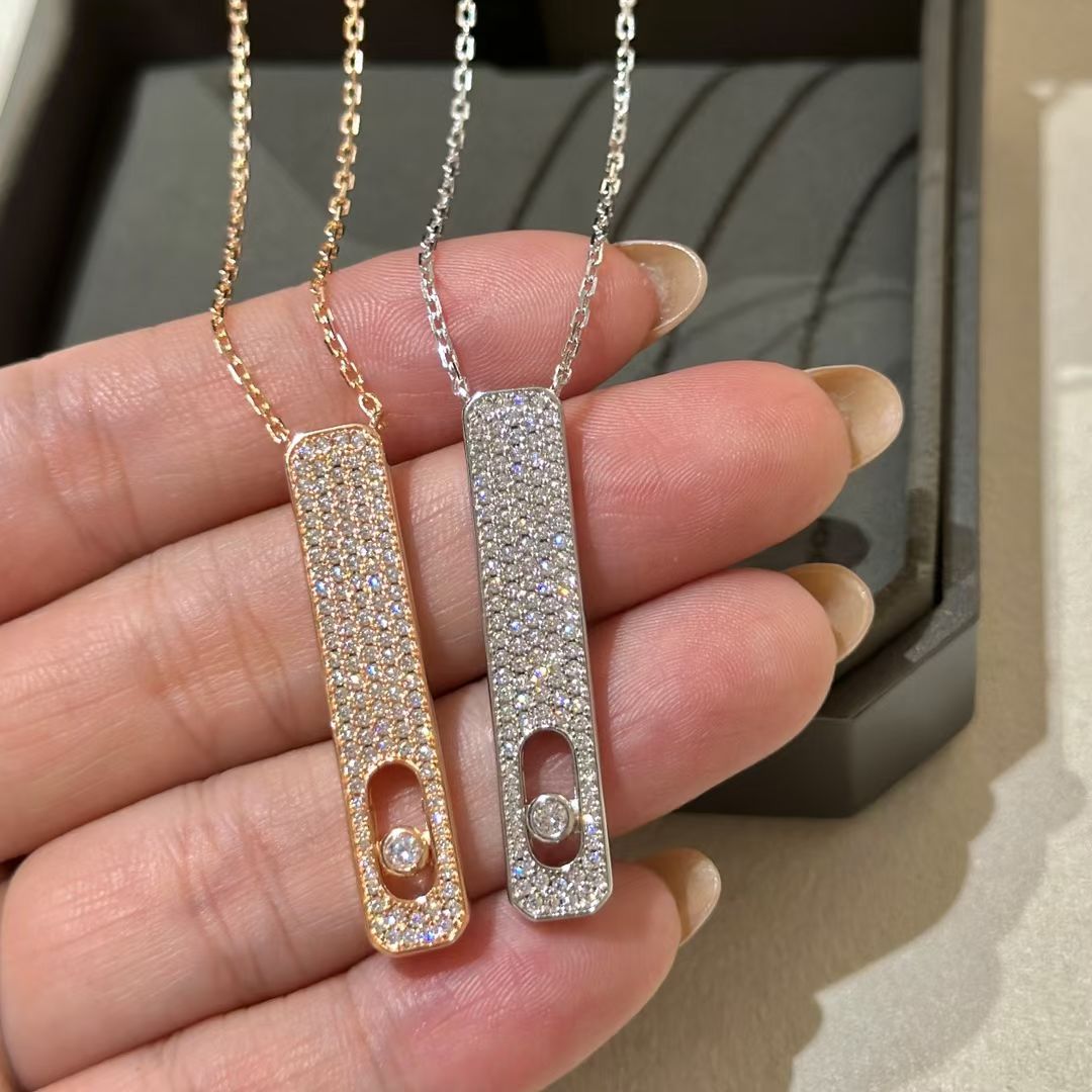 [Twinkle ]MY FIRST DIAMOND PAVED NECKLACE